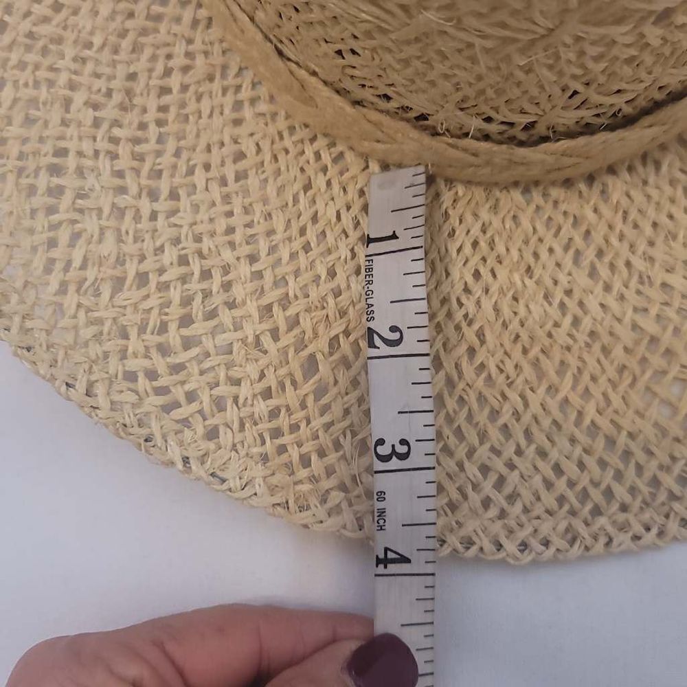 Larry mahan's collection straw hat size 7 1/4 - Picture 11 of 12